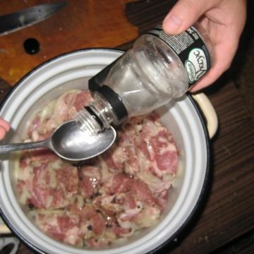 Маринад для шашлыка из курицы с уксусом