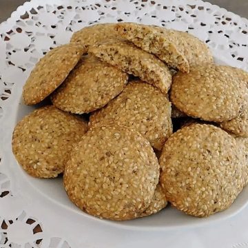 Кунжутное печенье