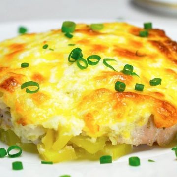 Мясо по французски под шубой с картошкой Мясо по французски под шубой с картошкой