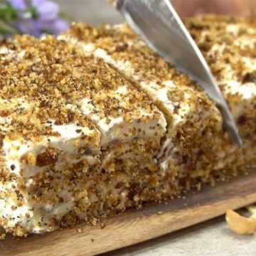 Торт со сметанным кремом